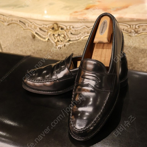 Allen Edmonds/알렌에드몬즈/코도반/페니로퍼/블랙/US9D/265-38.6