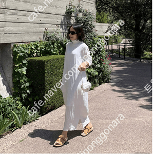 쇼트벗스터닝 링클 맥시드레스 Wrinkle maxi dress 새상품 한연아