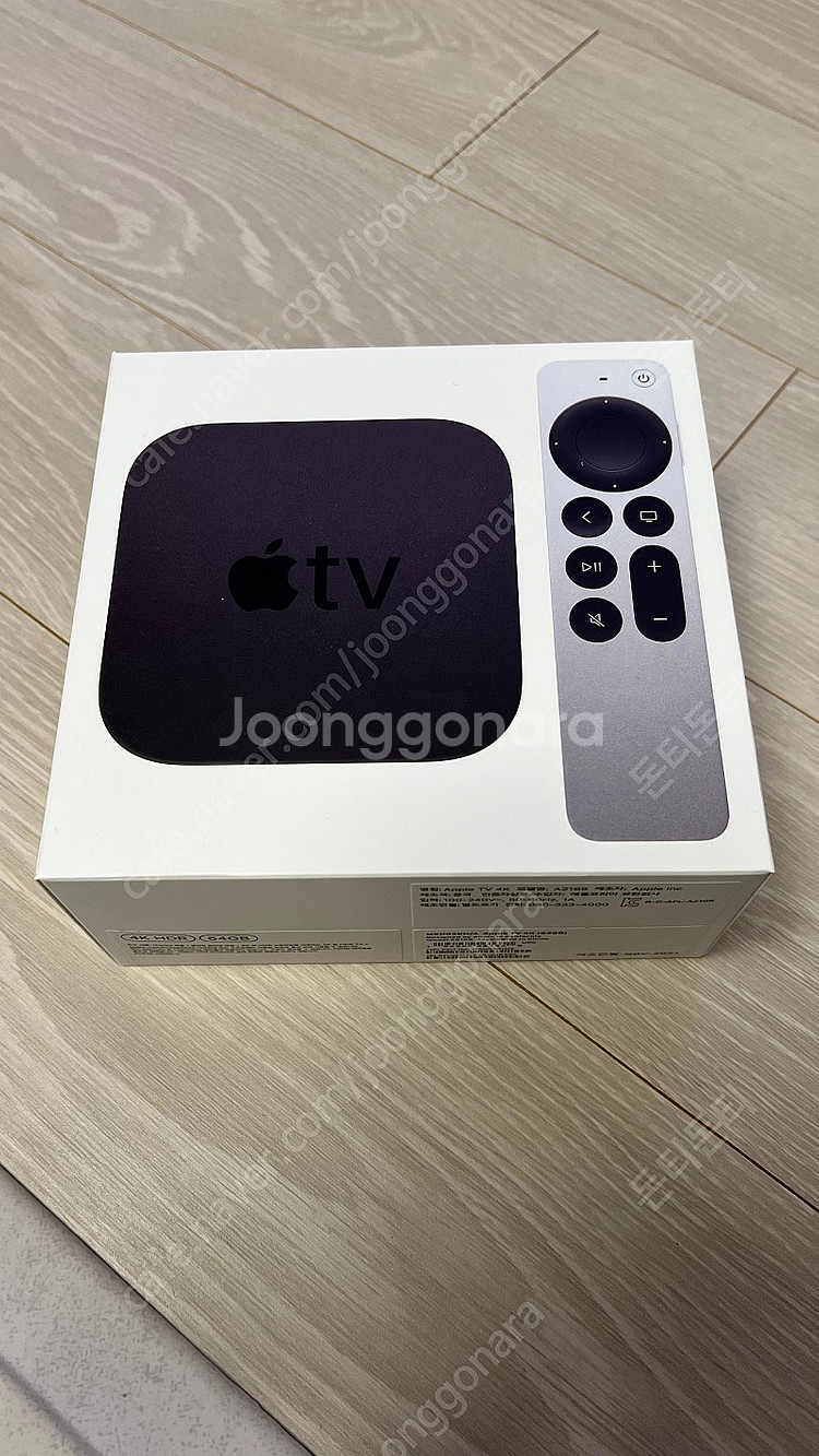 애플tv 4k HDR 64GB 모델명 : A2169--0