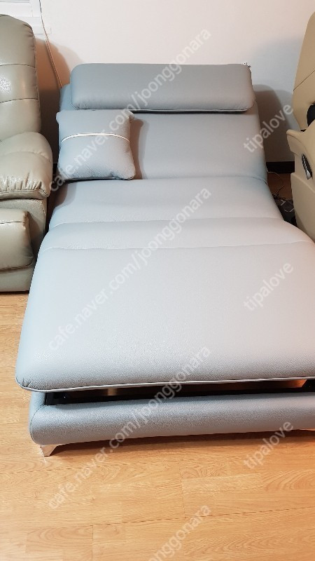 시트앤모어 이태리통가죽 모션카우치 모션베드--4