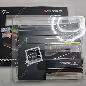 G.SKILL DDR5-6000 CL36 TRIDENT Z5 NEO RGB 32GB(16×2)