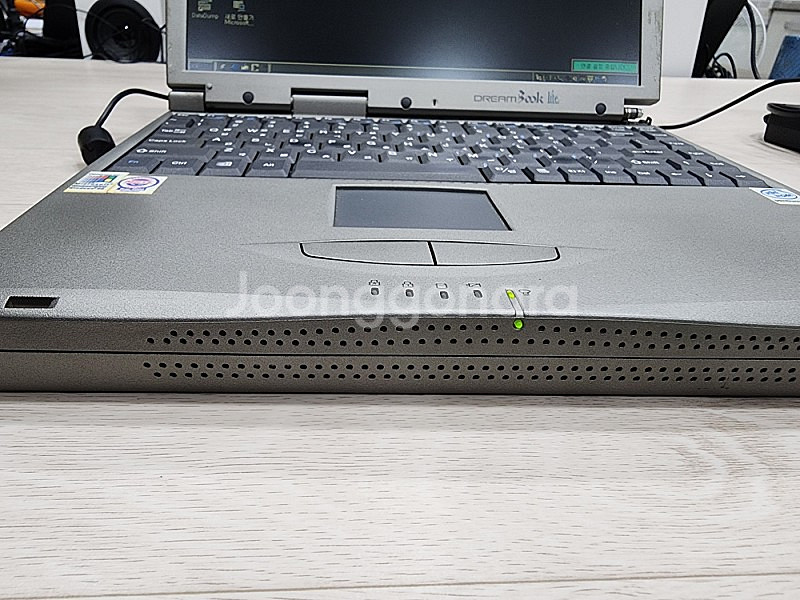 고전 노트북 펜티엄3 600Mhz 윈도우98 삼보노트북--5