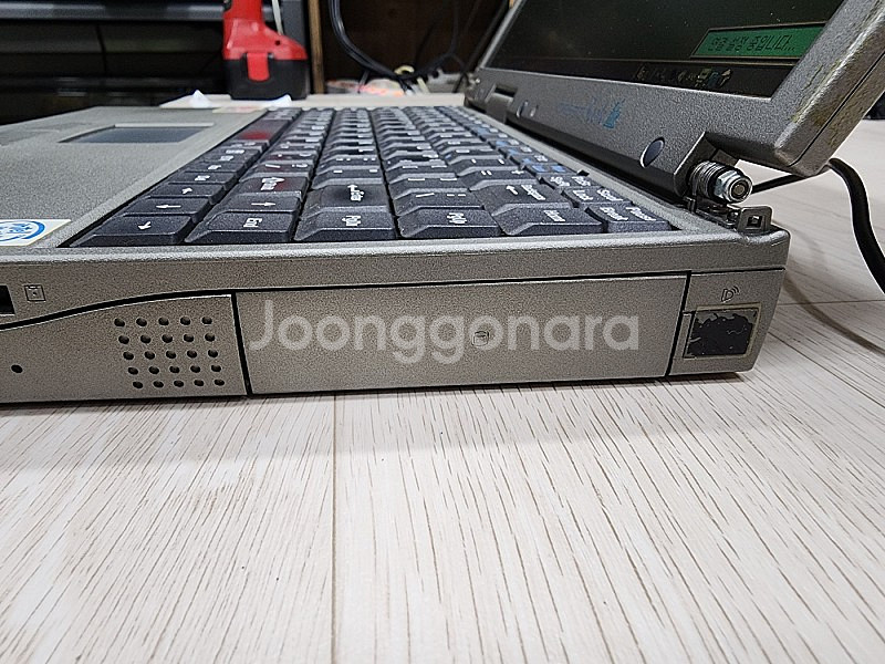 고전 노트북 펜티엄3 600Mhz 윈도우98 삼보노트북--7