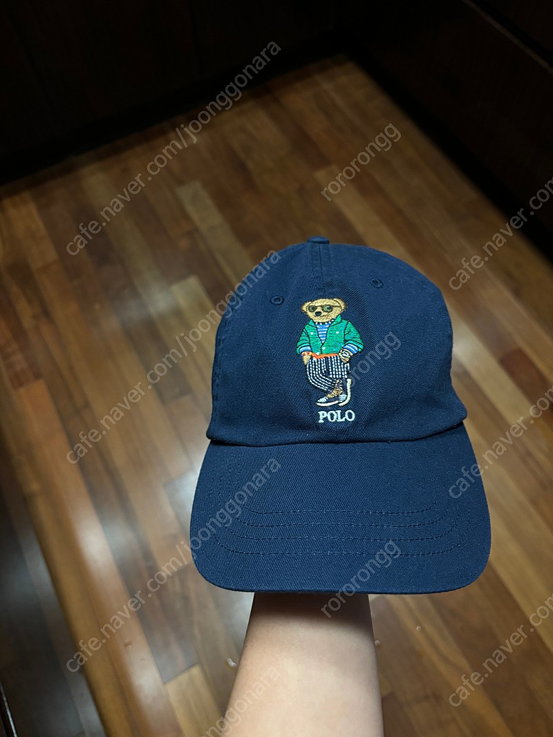 폴로 랄프로렌 베어 치노 볼캡 네이비