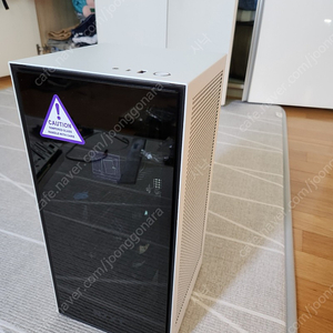 nzxt h1 v1 화이트 케이스 650w 파워, 수냉쿨러 포함