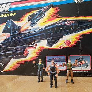 지아이조 Gi joe Raven 1/18 스텔스 핵폭격기 밤의 제왕 미개봉 새것 팝니다