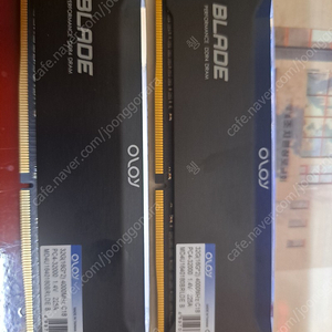 램 OLOY blade ddr4 4000 cl18 32gb 16x2 팝니다