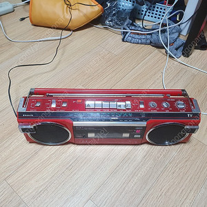 산요 빈티지 카세트라디오 MR- U4SS(R) 입니다. 카세트레코더 SANYO.SONY.AIWA.