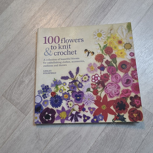 100 Flowers to Knit & Crochet, 뜨개 도서