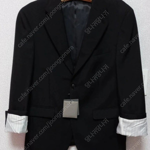 BOWTIE 새상품 올블랙 남성 정장자켓 양복 XXL