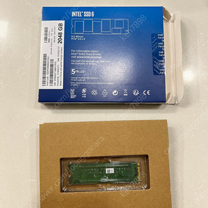 Intel SSD 2TB 판매합니다.