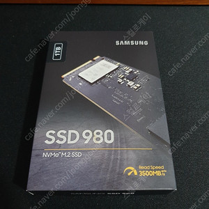 미개봉) 삼성 980 SSD NVME 1테라 제품 팝니다.
