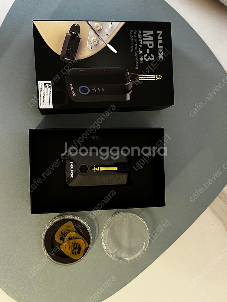 눅스 마이티 프로 기타 헤드폰 앰프--0