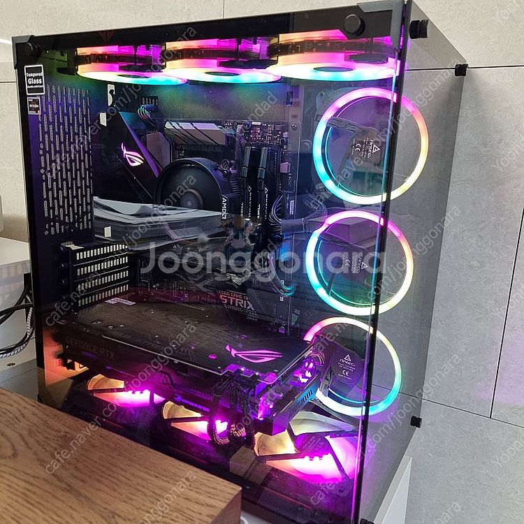 (사진 다수) ROG STRIX 개인 데스크탑 라이젠5...--0
