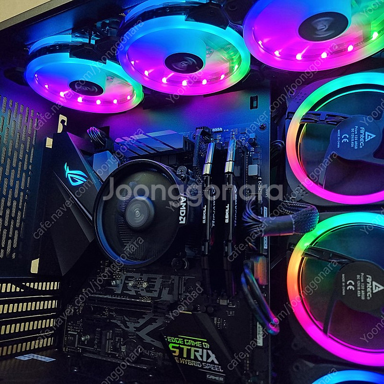 (사진 다수) ROG STRIX 개인 데스크탑 라이젠5...--4