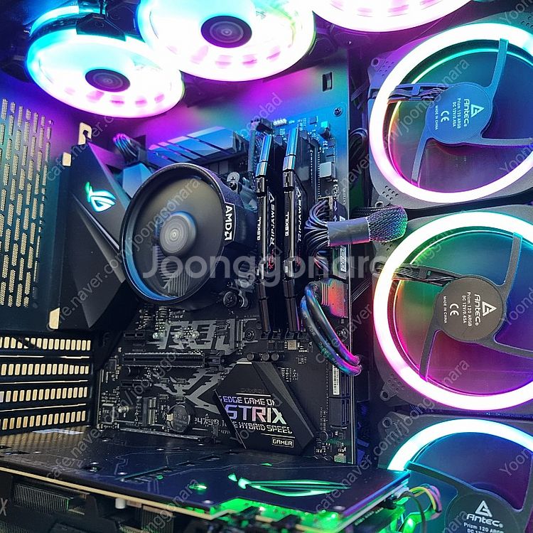 (사진 다수) ROG STRIX 개인 데스크탑 라이젠5...--5