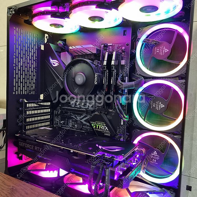 (사진 다수) ROG STRIX 개인 데스크탑 라이젠5...--6