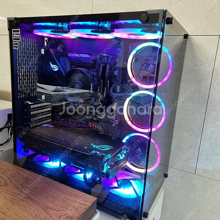 (사진 다수) ROG STRIX 개인 데스크탑 라이젠5...--8