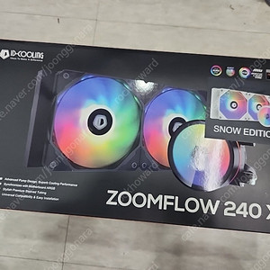 ID Cooling ZoomFlow 240 XT Snow 수랭 쿨러 미개봉 판매합니다.