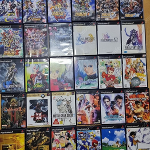 PS2 게임소프트, SD건담 G제네레이션 NEO, SD건담 G제네레이션 WARS, A.C.E 2, 파이널 판타지 10, 파이널 판타지 10-2, 파이널 판타지 12, 발키리 프