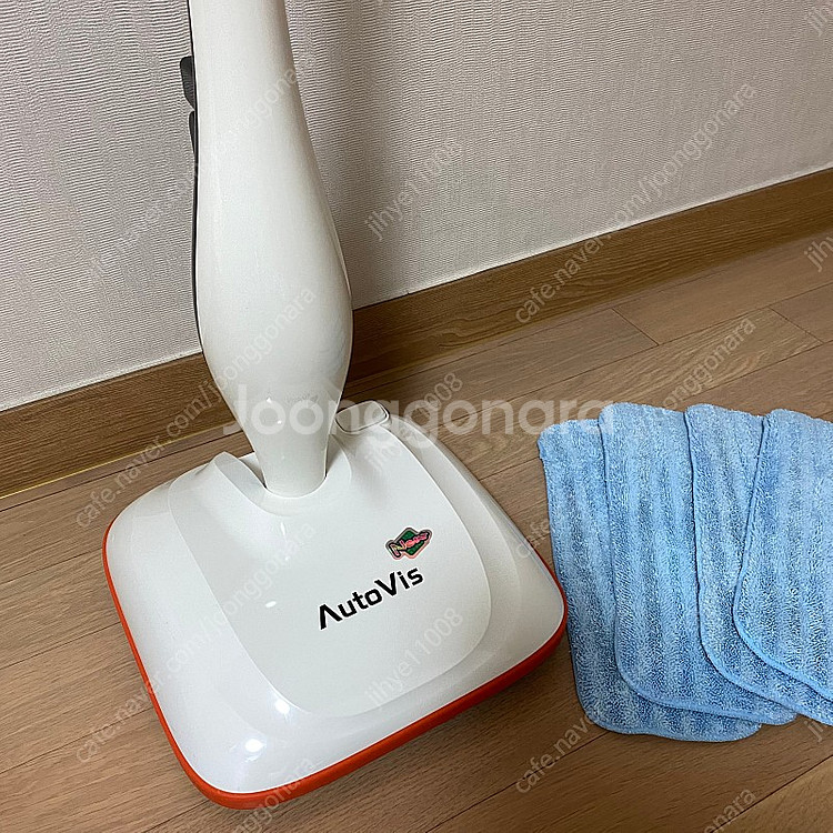 오토비스 무선 물걸레청소기 (걸레4장 새것포함)--1