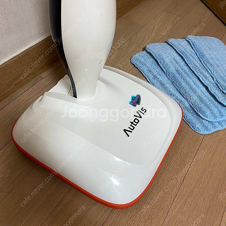 오토비스 무선 물걸레청소기 (걸레4장 새것포함)--2