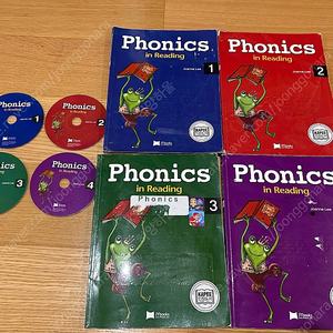 파닉스 제이와이북스 phonics in reading 1단계-4단계 전권