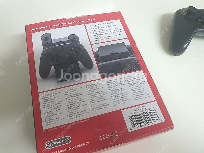 닌텐도 스위치 프로콘 &조이콘 파워에이 충전독--1