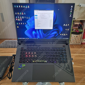 ASUS ROG STRIX G16 G614JV-N4083 4060 노트북 팝니다.