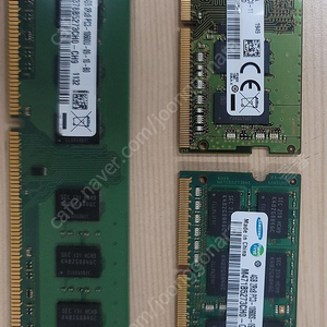 4gb ram 노트북용 ddr3, ddr4, 데스크탑용 ddr3