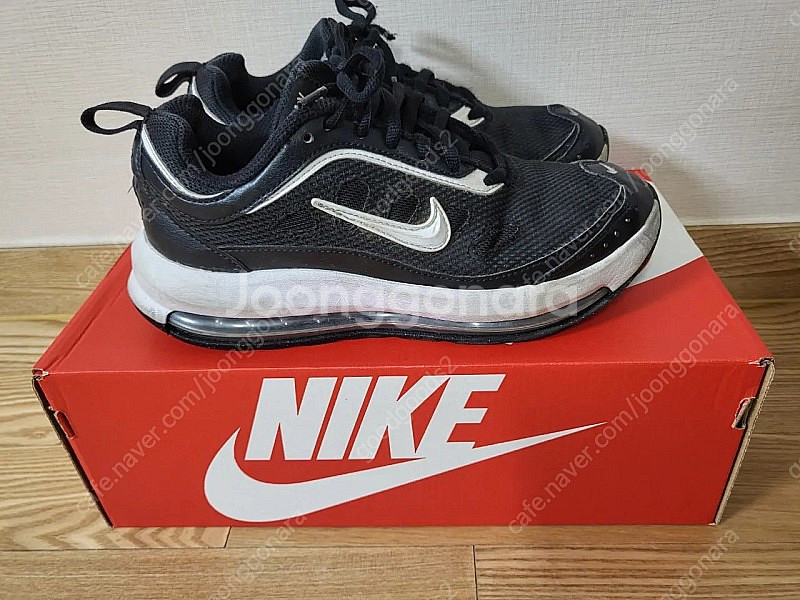 나이키 에어맥스 235mm 남아 운동화 블랙칼라--2