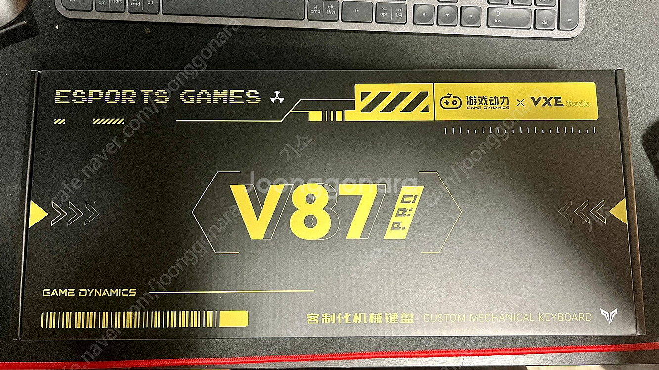 고사양 무선 기계식 키보드 vgn v87 pro 쉬머 ...--1