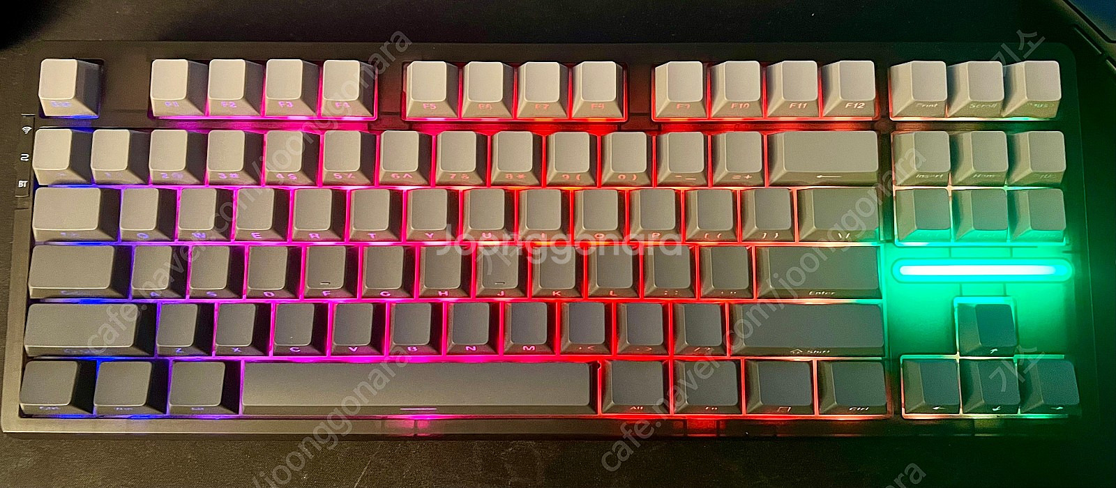 고사양 무선 기계식 키보드 vgn v87 pro 쉬머 ...--0