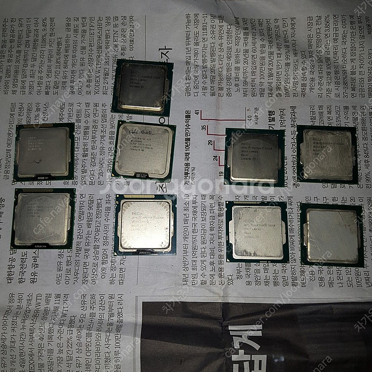 택배가능 샌디브릿지i3 2개 하스웰팬티엄4개--1