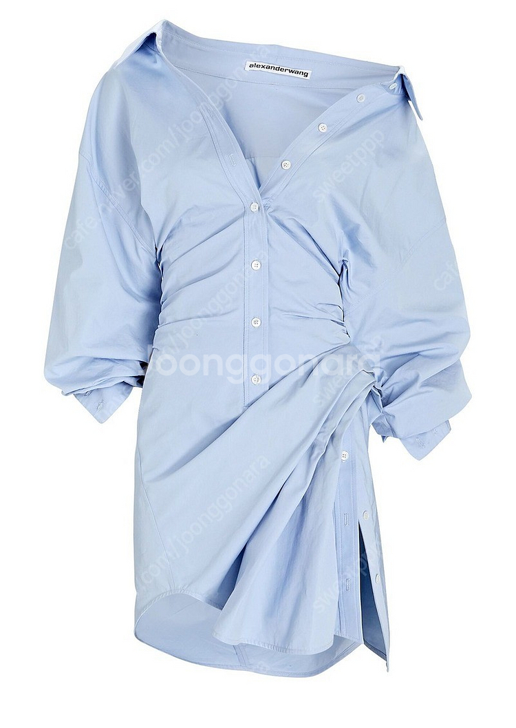 알렉산더왕 chinched cotton shirt dr...--1