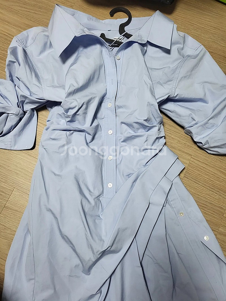 알렉산더왕 chinched cotton shirt dr...--9