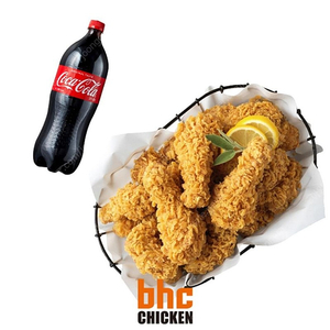 bhc 뿌링클. 후라이드 양념. 맛초킹. 골드킹. 하바네로 포테킹. 콤보/순살 외 여럿