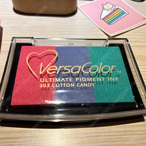 스템프 칼라 잉크 패드 versa color