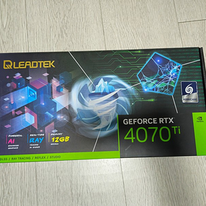 리드텍 RTX 4070Ti HURRICANE 팝니다.