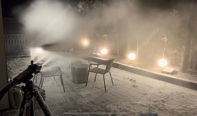 눈 제조기 제설기--1