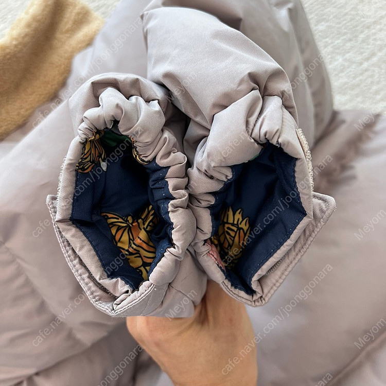 뉴발란스 키즈 앤서니브라운 양면 오리털 패딩 130--8