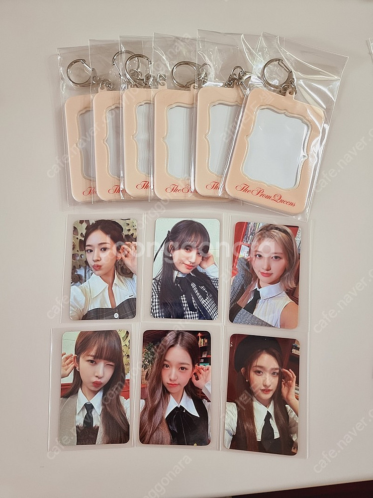아이브 팬콘 트레카 프롬퀸 퀸즈 홀더 포카 리즈--0