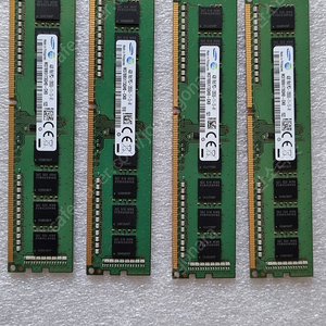 삼성 DDR3 4GB 12800 4개 팝니다. 배송포함