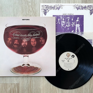 (LP 판매) 하드락 - 딥 퍼플 (Deep Purple) Come Taste The Band 1975년 일본 초판