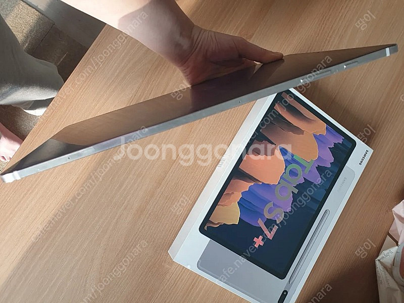 대전)갤럭시탭s7+ 플러스 256/미스틱실버/WIFI--6
