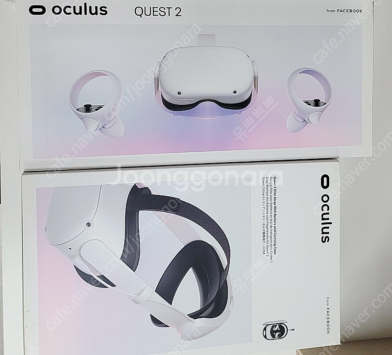 메타 오큘러스 퀘스트2 풀박스 + 앨리트스트랩(+정품가방) 팝니다--0