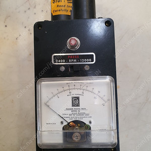 미제 Analog Tachometer 타코미터 측정기 pioneer photo tach 36