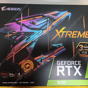 GIGABYTE AORUS 지포스 RTX 3090 Xtreme D6X 24GB