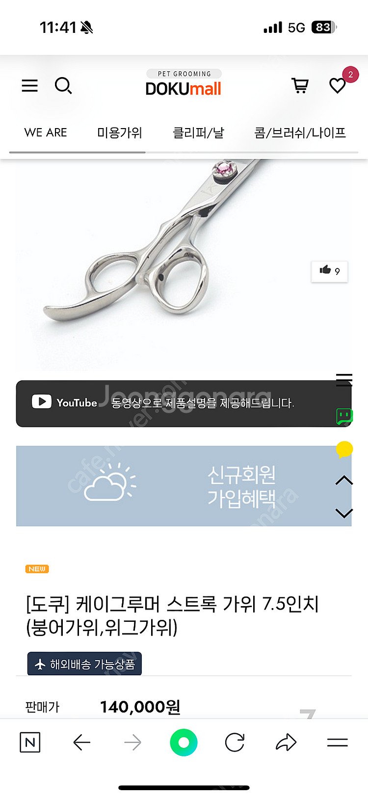 위그 견체/리케이/케이그루머/Whal(왈)/보우져--9
