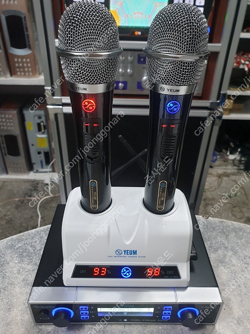 무선마이크] (새상품) 노래방 마이크 판매합니다 | 중고나라 - 안심되는 중고거래